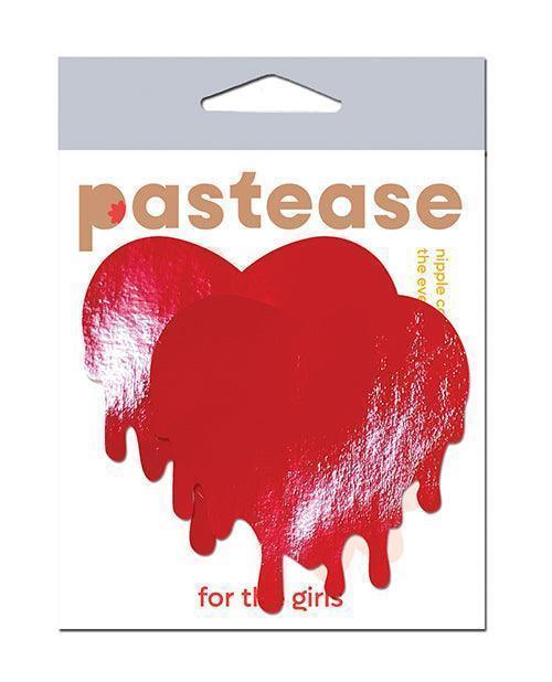 product image, Pastease Faux Leather Melty Heart - Red O/S - SEXYEONE