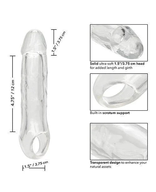 image of product,Performance Maxx 6.5" Penis Extension - Clear - SEXYEONE