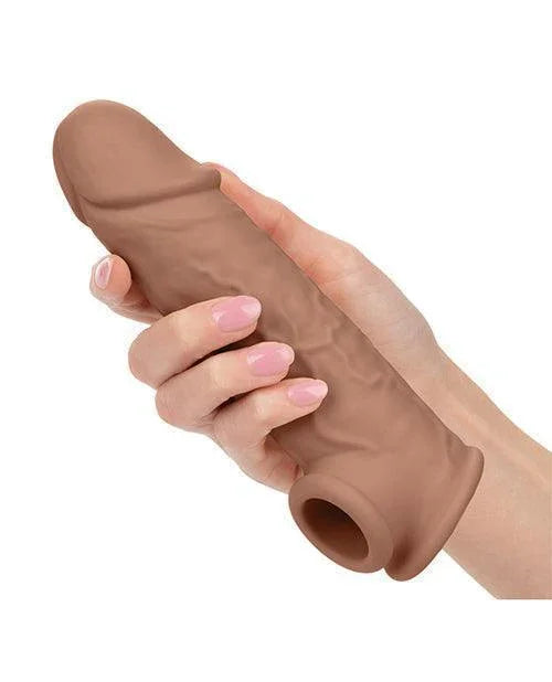 product image,Performance Maxx Life-Like 7" Penis Extension - Brown - SEXYEONE