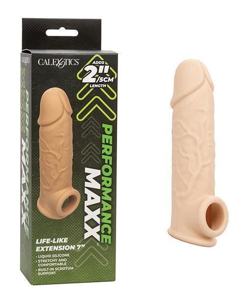 product image, Performance Maxx Life-Like 7" Penis Extension - Ivory - SEXYEONE