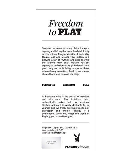 image of product,Playboy Pleasure Harmony G-Spot Vibrator - SEXYEONE