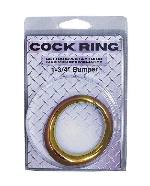 product image,Plesur 1-3/4" Metal Cock Ring - Rainbow - SEXYEONE