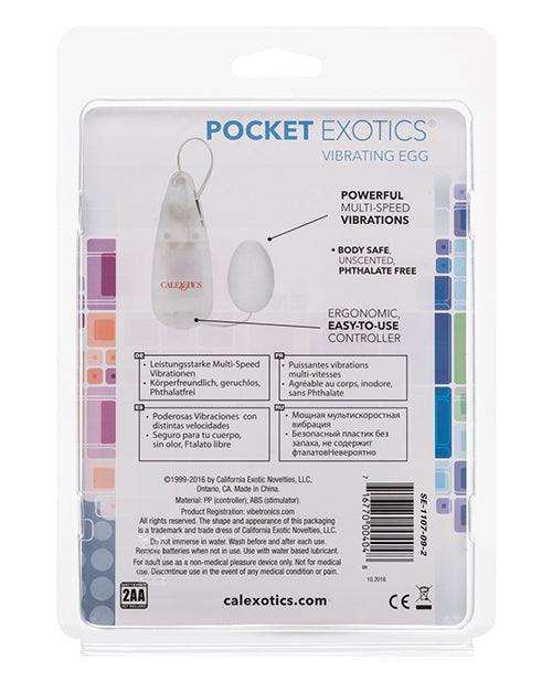product image,Pocket Exotics Egg - Ivory - SEXYEONE