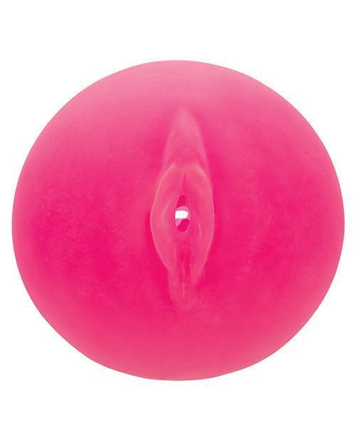 image of product,Pop Sock! Pussy & Ass Ball Masturbator - Pink - SEXYEONE