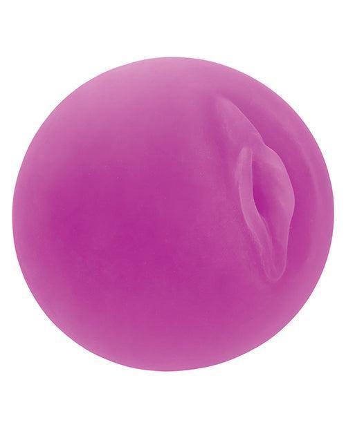 image of product,Pop Sock! Pussy Ball Masturbator - Purple - SEXYEONE