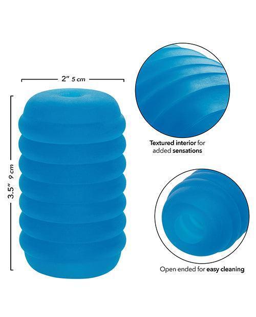 image of product,Pop Sock Ribbed Masturbator - SEXYEONE