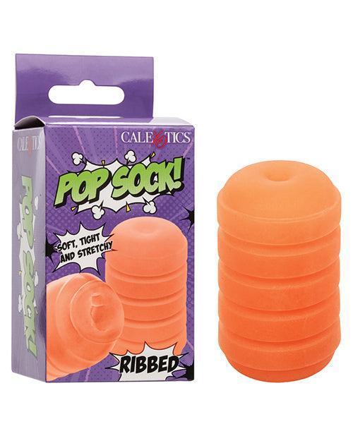image of product,Pop Sock Ribbed Masturbator - SEXYEONE