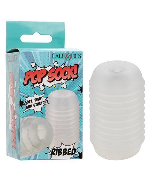 image of product,Pop Sock Ribbed Masturbator - SEXYEONE