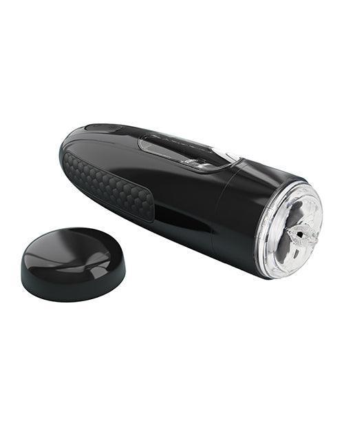 image of product,Pretty Love Marlon Thrusting & Rotating Masturbator - Black - SEXYEONE