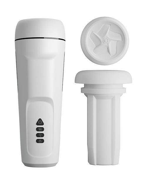 product image,Pretty Love Sienna Sucking & Vibrating Masturbator - White - SEXYEONE