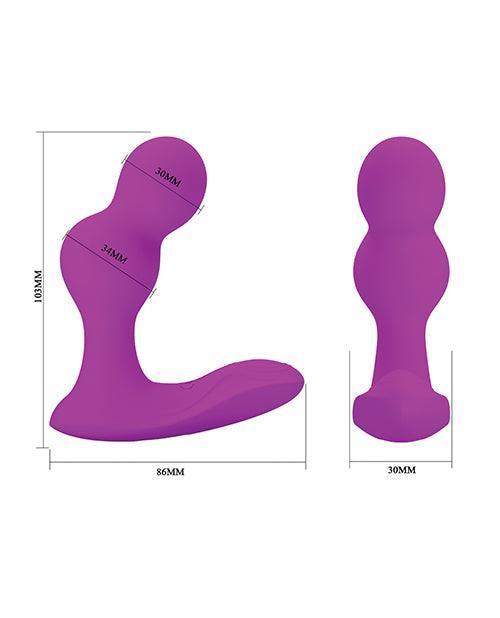 image of product,Pretty Love Terrance Dual Stimulator - Fuchsia - SEXYEONE