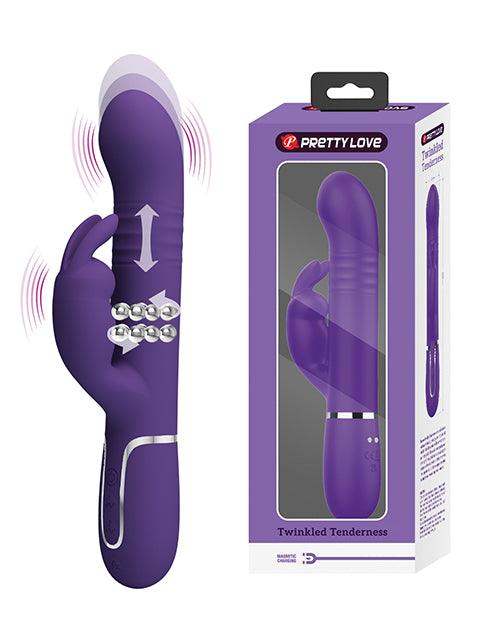 product image, Pretty Love Twinkled Tenderness Coale Thrusting Rabbit - Purple - SEXYEONE