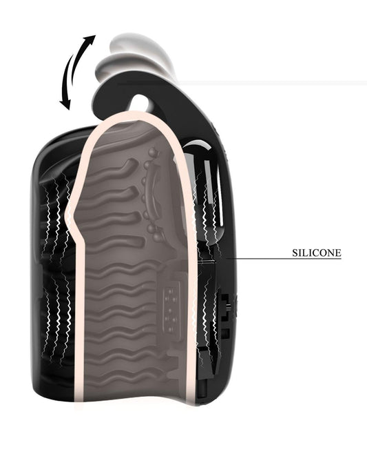 product image,Pretty Love Vibrating Glans Trainer - Black - SEXYEONE