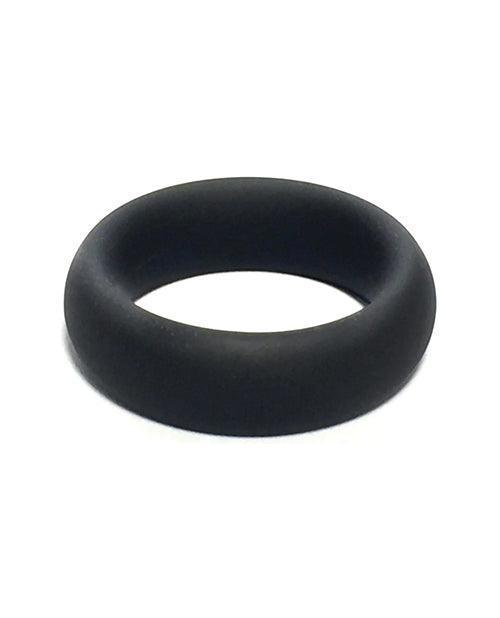 image of product,Rascal The Brawn Silicone Cock Ring - Black - SEXYEONE