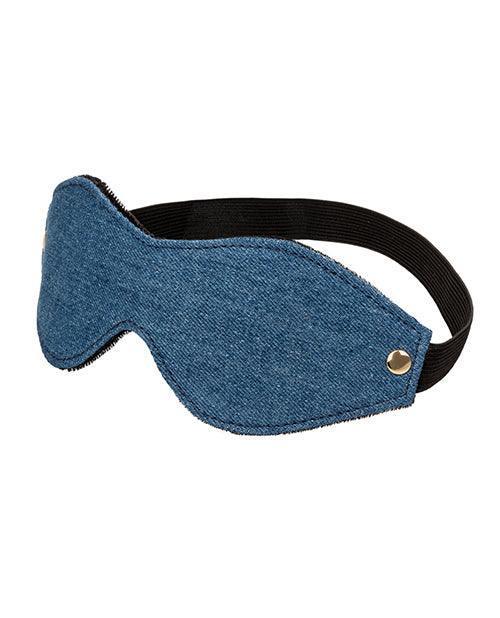 image of product,Ride 'em Premium Denim Collection Eye Mask - SEXYEONE