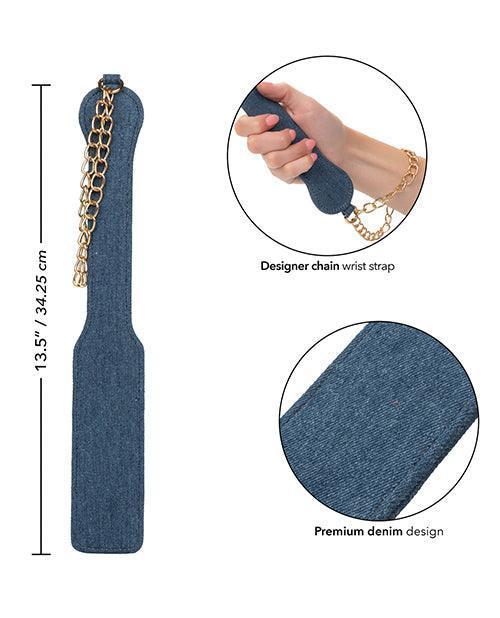 image of product,Ride 'em Premium Denim Collection Paddle - SEXYEONE