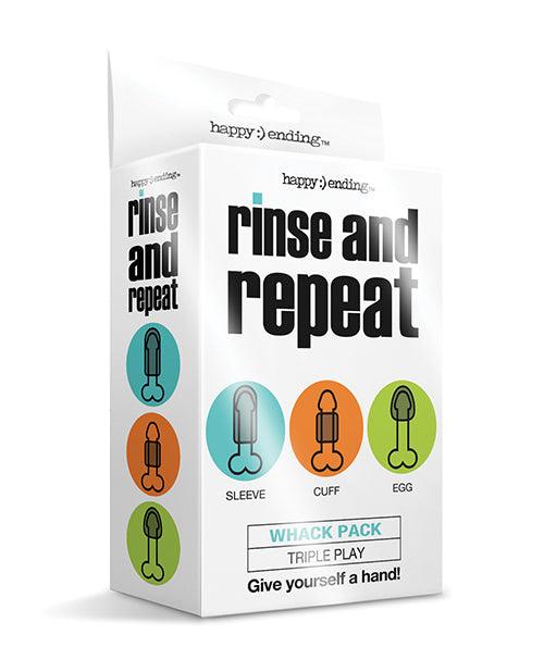 image of product,Rinse & Repeat Whack Pack Triple Play - SEXYEONE