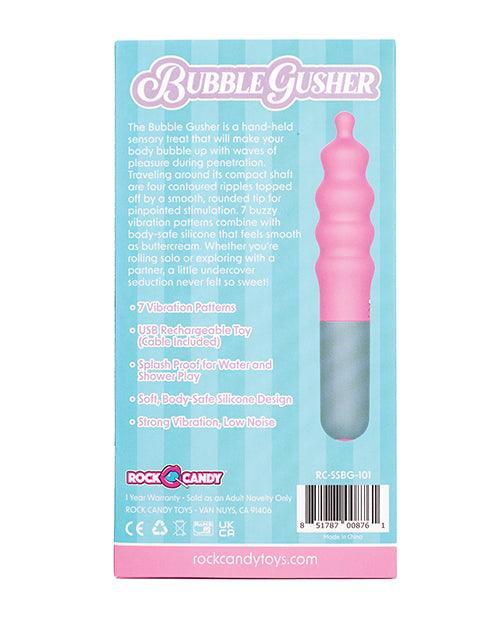 product image,Rock Candy Bubble Gusher Stimulator - Pink/Grey - SEXYEONE