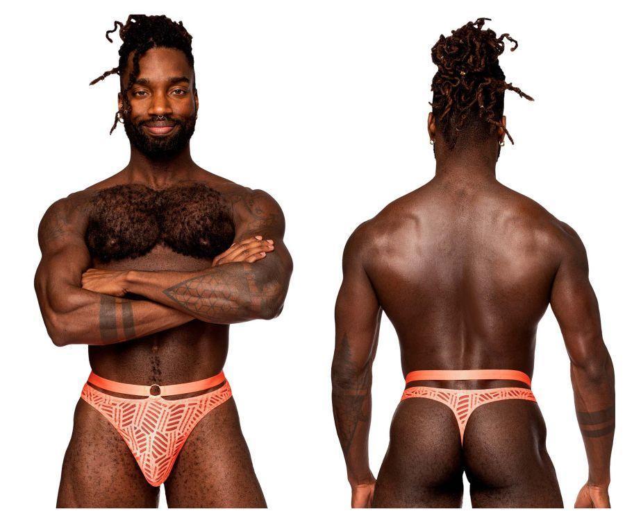 image of product,Rude Awakening Strap Thong - SEXYEONE