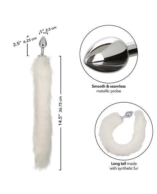 product image,Running Wild Tail Metallic Anal Probe - SEXYEONE
