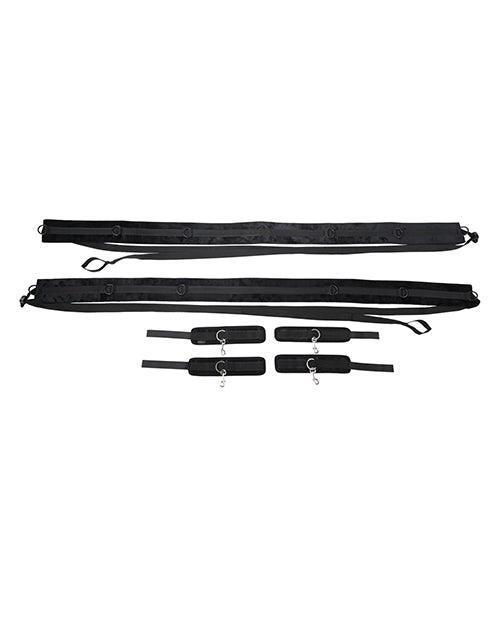 image of product,Saffron No Matter Where Adjustable Bondage Restraint System - Black - SEXYEONE