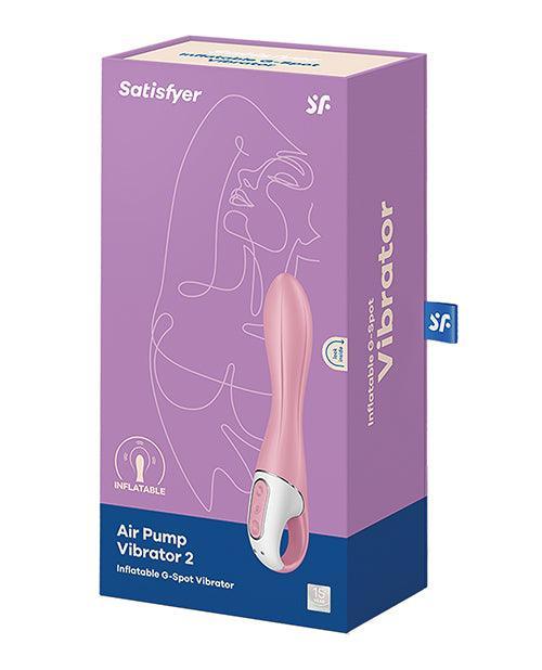 image of product,Satisfyer Air Pump Vibrator 2 - Light Red - SEXYEONE