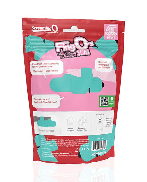product image,Screaming O 4T FingO Slim - Kiwi - SEXYEONE