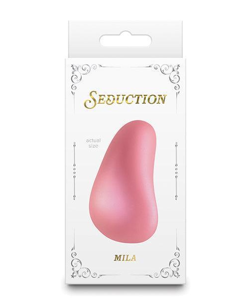 image of product,Seduction Mila Body Massager - Metallic Rose - SEXYEONE