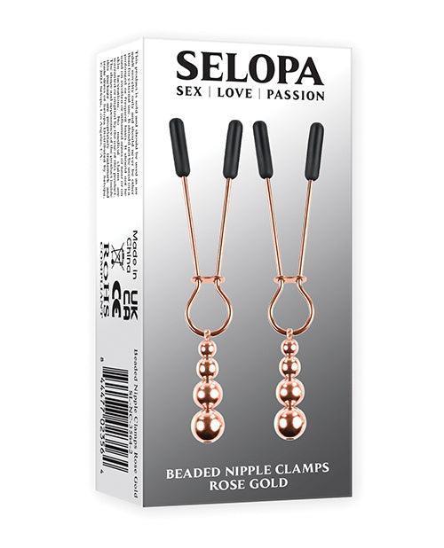 image of product,Selopa Beaded Nipple Clamps - SEXYEONE