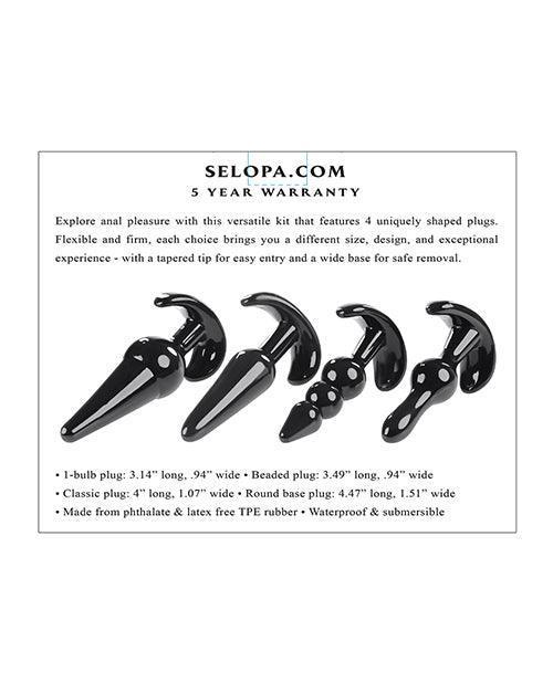 image of product,Selopa Intro To Plugs - Black - SEXYEONE