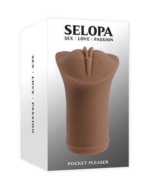 product image, Selopa Pocket Pleaser Stroker - Dark - SEXYEONE