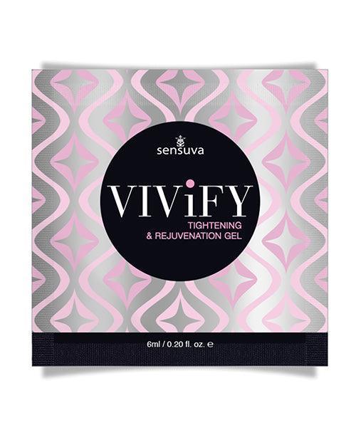 product image, Sensuva Vivify Tightening & Rejuvenation Gel - 6 ml Single Use Packet - SEXYEONE