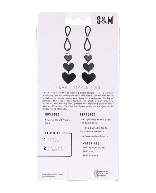 image of product,Sex & Mischief Heart Nipple Ties - SEXYEONE