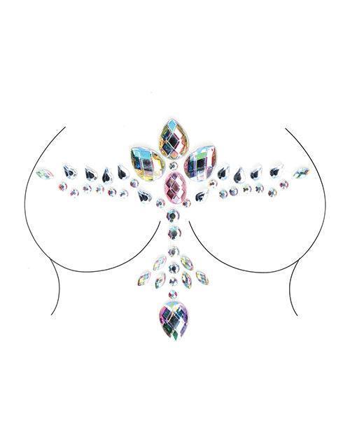 product image,Shots Bliss Dazzling Cleavage Bling Sticker O/s - SEXYEONE