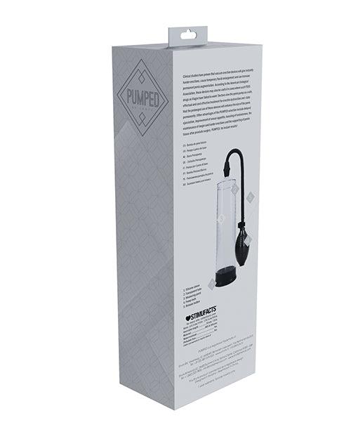 image of product,Shots Pumped Basic Pump 1 Water Resistant Penis Pump - Translucent - SEXYEONE