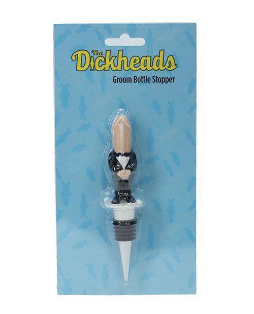 image of product,Shots The Dickheads Groom Bottle Stopper - SEXYEONE