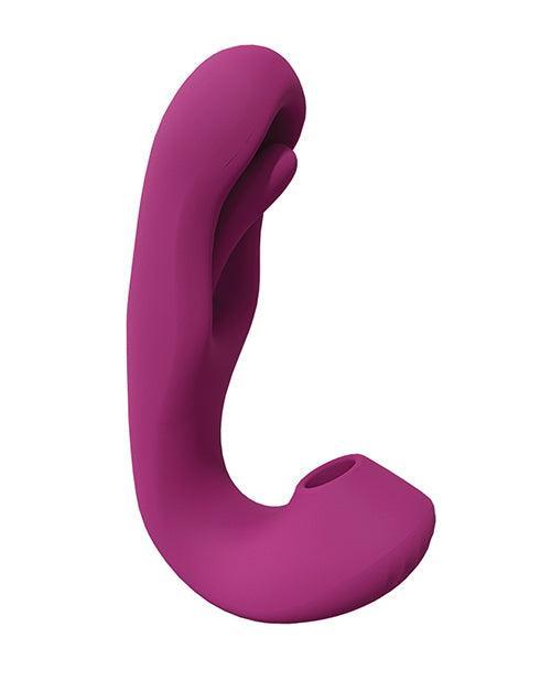 image of product,Shots Vive Yuna Dual Action Airwave Vibrator & G-spot Stimulator - SEXYEONE