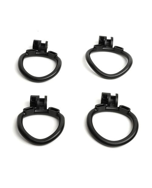 image of product,Sport Fucker Cellmate FlexiSpike Chastity Cage - Black/Pink - SEXYEONE