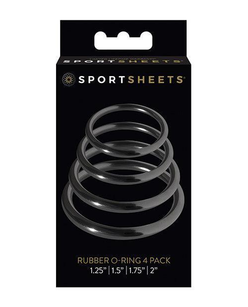 image of product,Sportsheets Rubber O Ring - 4 Pack - SEXYEONE