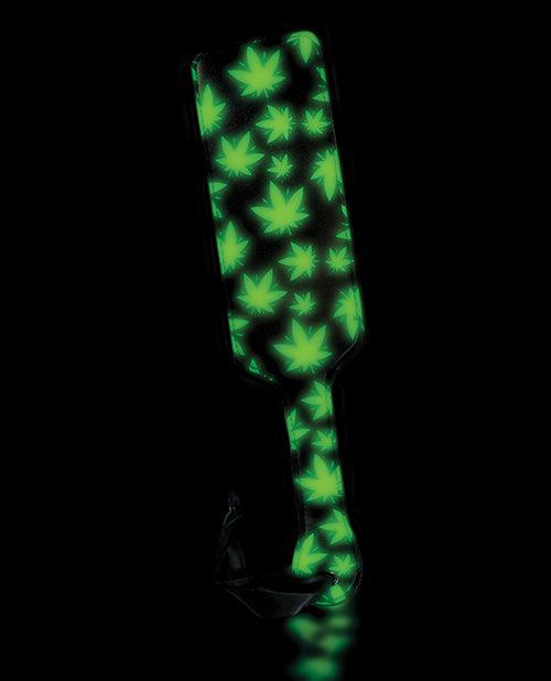 image of product,Stoner Vibes Glow in the Dark Paddle - Green - SEXYEONE