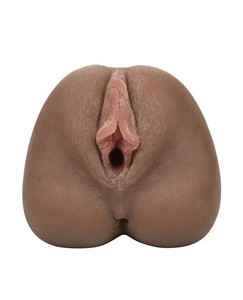 image of product,Stroke It Pussy Masturbator - Brown - SEXYEONE