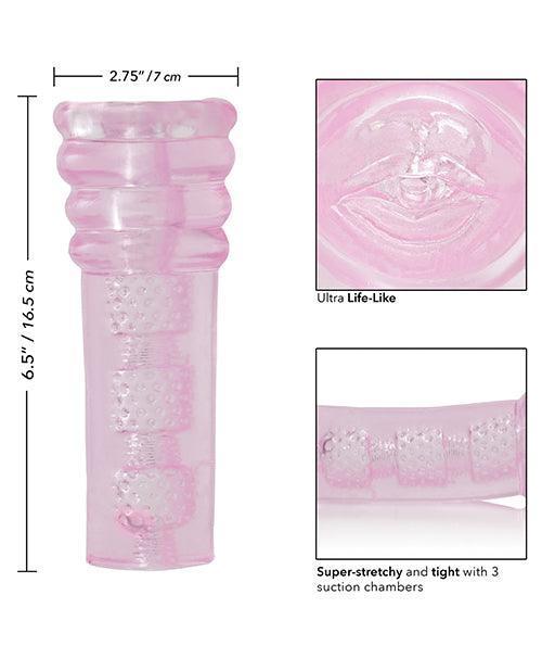 image of product,Sue Johanson Super Head Honcho - Pink - SEXYEONE