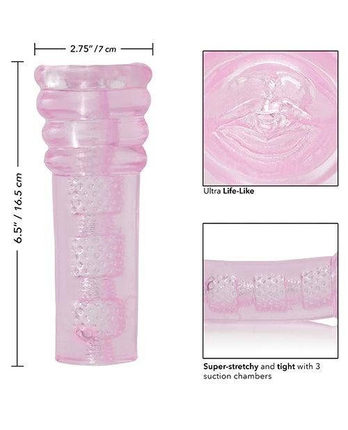 image of product,Sue Johanson Super Head Honcho - Pink - SEXYEONE