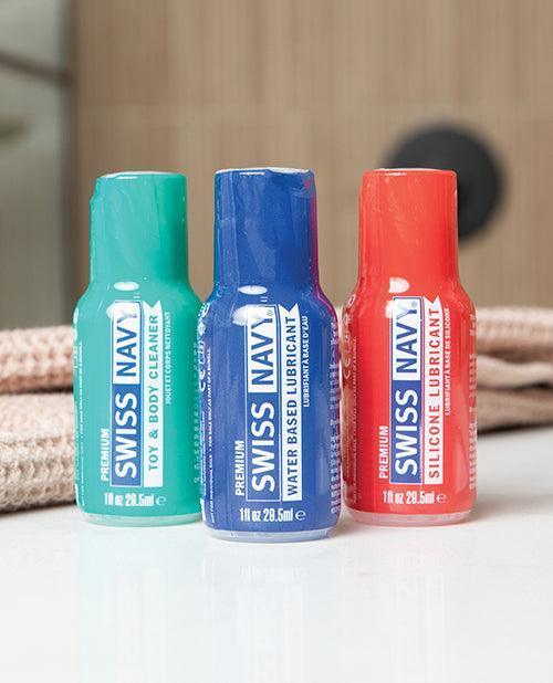 image of product,Swiss Navy Essentials Variety Pack of 3 - 1 oz - SEXYEONE