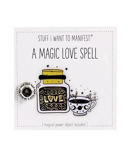 product image, Warm Human A Good Magic Love Spell Mini Card & Charm - SEXYEONE