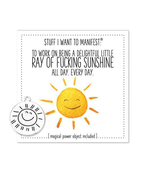 product image, Warm Human Ray of Fucking Sunshine Mini Card & Charm - SEXYEONE