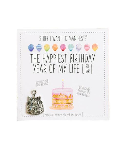 product image, Warm Human The Best Birthday Year of My Life (So Far) Mini Card & Charm - SEXYEONE