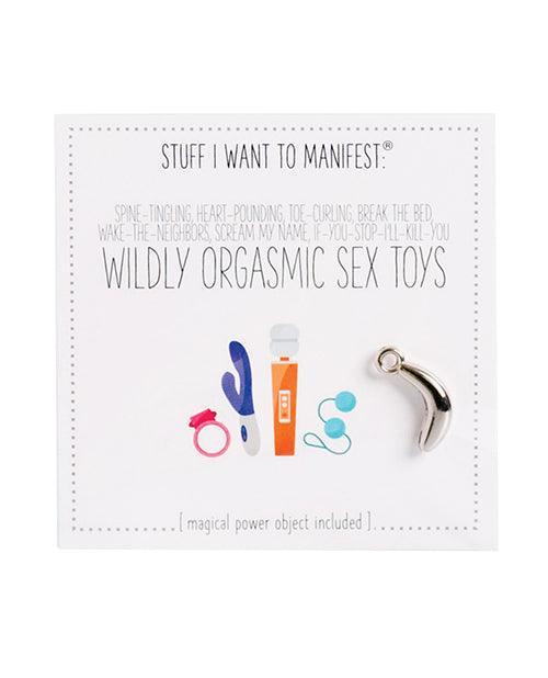 product image, Warm Human Wildly Orgasmic Sex Toys Mini Card & Charm - SEXYEONE