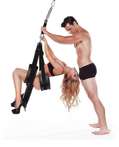 image of product,Whipsmart Diamond Pleasure Swing - Blue - SEXYEONE