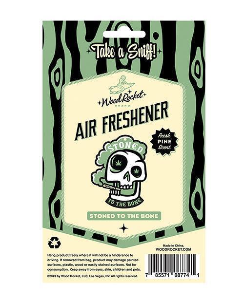image of product,Wood Rocket Stoned to the Bone Air Freshener - Pine - SEXYEONE